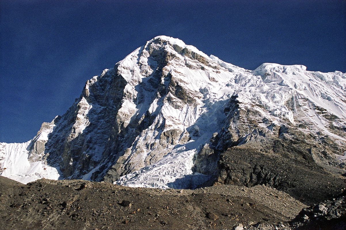 03 Pumori Early Morning From Trail Between Gorak Shep And Everest Base Camp